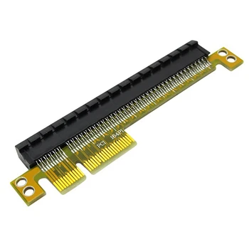 PCI-E 4X до 16X щранг карта PCI Express конвертор мъжки към женски разширител адаптер подкрепа Pcie 4X карта 8X карта 16X карта