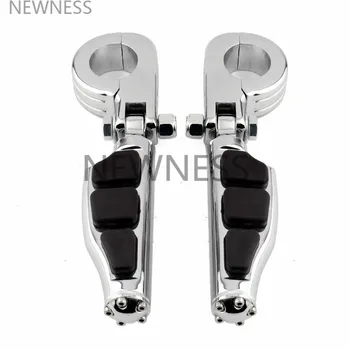 Bike Highway Clamps Engine Guard Footpegs Pedal Bracket Foot Pegs Rest For Harley-Davidson Motorcycle Touring Male Peg Mount