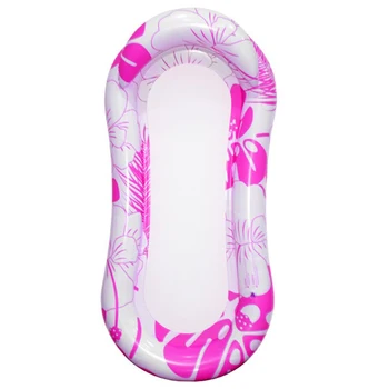 Плаващ воден хамак преносим надуваем басейн мат PVC сгъваем с облегалка подлакътник лятна парти плаж възрастен играчка