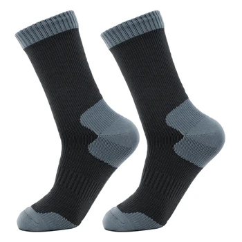 Водоустойчиви приключенски чорапи на открито за възрастни Дишащи водоустойчиви чорапи за ски Водни спортове Пешеходен туризъм Колоездене за проучване