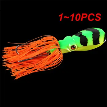1~10PCS Меки калмари тролинг риболов примамка 115mm / 15.8g октопод калмари за морски риболов лодка риболов аксесоари воблери изкуствени