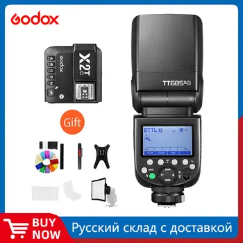 Godox TT685II TTL HSS камера светкавица Speedlite TT685II-C вградена 2.4G безжична X система за Canon Nikon Sony Fuji Olympus камера