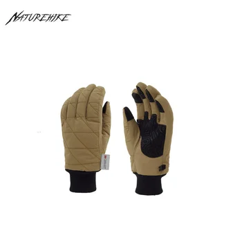 Naturehike 2022 Ръкавици от термичен памук Зимни ръкавици за колоездене Открит алпинизъм Неплъзгащи се ръкавици Щадящи кожата дебели ръкавици
