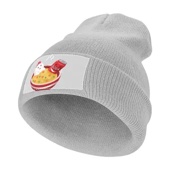 любов Пилешка супа от юфка със сода на страничната илюстрация Плетена капачка Snap Back Hat туристическа шапка Мъжка шапка Дамска