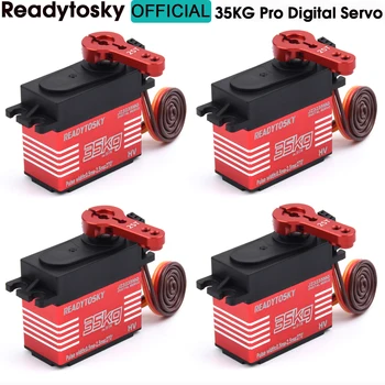 Readytosky 35KG Pro Digital Core Servo 180 270 градуса високоскоростен голям въртящ момент метална предавка за Rc 1/8 1/10 кола камион робот Quad