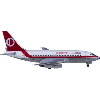 1:400 Мащаб AC419949 Малайзия авиокомпания 737-200 9M-MBJ миниатюрни умират лети сплав самолети модел сувенир колекция играчка подарък