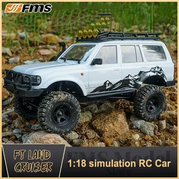 Fms 1:18 Сняг симулация модел Rc кола дистанционно управлениеофроуд катерене превозно средство 4wd играчки Gits