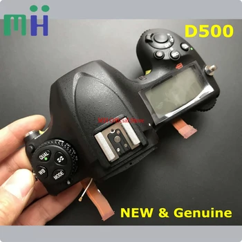 NEW За Nikon D500 Корпус на горния капак с горен LCD бутон Flex кабел 11V7K камера подмяна единица ремонт част