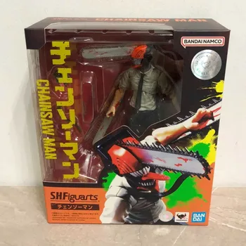 Bandai Original Genuine S.h.figuarts Shf Chainsaw Man Denji Anime Action Figure Finished Model Kit Robot Collection Toy Gifts