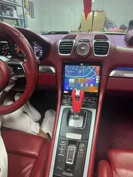 Android 13 За Porsche Cayman BOXSTER/718/911/981/997 Автомобилен плейър Радио екран Мултимедия Автомобилни стереоуредби Carplay Video GPS