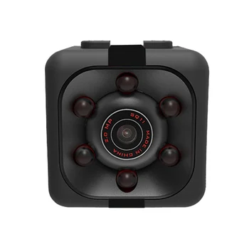 Мини безжична камера за сигурност Портативна мини видеокамера Full HD 1080P Нощно виждане Видео запис Откриване на движение за дома на открито