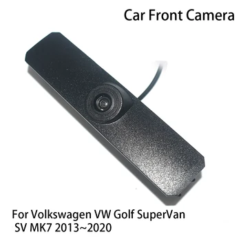Car Front View Паркинг LOGO Камера за нощно виждане Положителна водоустойчива за Volkswagen VW Golf SuperVan SV MK7 2013 ~ 2020