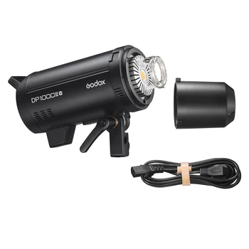 Godox DP1000III-V Обновена студийна светкавица GN140 5600K 2.4G безжична X система за сватбена модна рекламна фотография