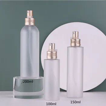 нов 100/150/200ml PET спрей бутилка помпа бутилка матирано пластмасов парфюм пулверизатор фина мъгла дезинфекция пулверизатор за многократна употреба
