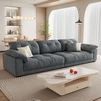 Евтини вдлъбнатини Дивани за всекидневна Мързелив ъгъл Единични модерни дивани за всекидневна Модулни италиански мебели за дома Divano Letto Fg26