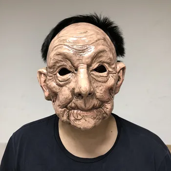 Хелоуин парти косплей стара жена маска