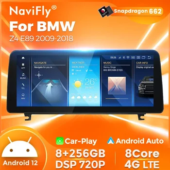 NaviFly нова Android система кола радио GPS навигация за BMW Z4 E89 2009 2010 2011 2012-2018 CIC система NO DVD мултимедиен плейър