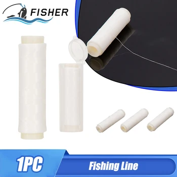 Риболовна линия Висока якост PE найлон риболовна линия еластична нишка макара невидима тел полиестерна стръв низ монофиламентна стръв линия