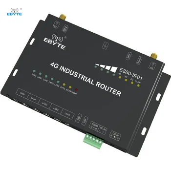 Ebyte E880-IR01 150Mbps Индустриален 4G рутер GSM Ethernet WIFI рутер 4G lte индустриален шлюз безжичен модем WIFI рутер RS485