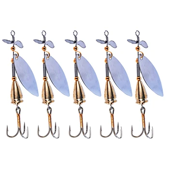 10pcs 9cm 10g Metal Fishing Lure Spoon Spinner Bait Риболовни принадлежности Твърда стръв пайети Стръв Isca Artificial
