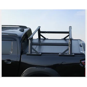 Черен алуминиев универсален багажник за кола Багажник 850X1250 за пикап