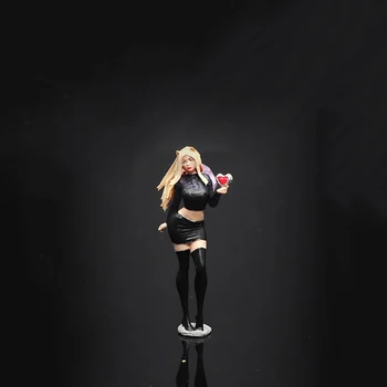 1:64 Мащаб секси момиче фигура модел сцена аксесоари характер смола кукла играчка украшение
