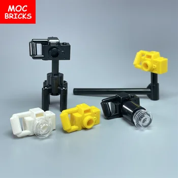5pcs MOC тухли камера KeepCap статив 30089b Holiday Travel Explorer градивни блокове Сглобени частици Детски играчки