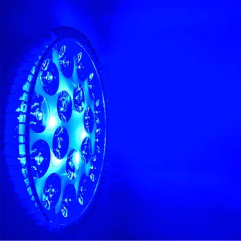 54W чисто синьо 450nm LED PAR38 крушка E27 расте крушка, аквариумни крушки, LED лампи за отглеждане на растения