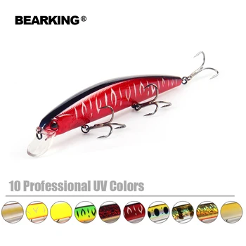 BEARKING 13cm 21g Hot Model Fishing Lures Hard Bait 10color for Choose Minnow, quality Professional Minnow Depth1.8m