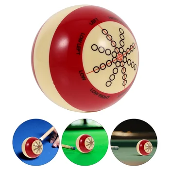 смола билярдна топка за многократна употреба билярдна топка голяма топка басейн с точки модел бияч топка билярд обучение оборудване за обучение
