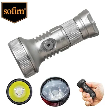 Sofirn-IF19 2000lm 18350 SST40 LED фенерче USB C акумулаторна мини EDC фенер на дълги разстояния Хвърли лампа преносим факел