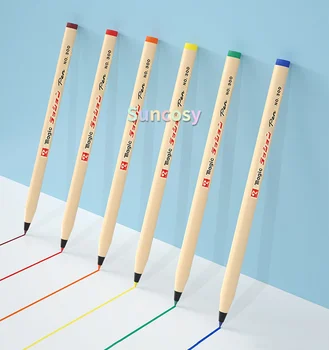 Nakabayashi Line чертожна писалка, маркираща писалка на водна основа за деца, бързо суха фина мазна ръчно рисувана игла за рисуване на ръбове