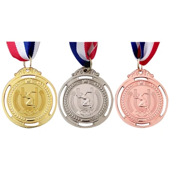 2 в златно сребро Бронзова награда Медал Детски медал Златен победител Награди Носител на медал Медал за състезания Парти за деца Възрастни