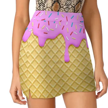Ягодов сладолед Light Proof панталон пола Минипола поли за жени