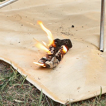Барбекю изолация мат огнезащитни пожар фибростъкло мат стъкло покритие топлоизолация подложка за външна вътрешна защита на тревата