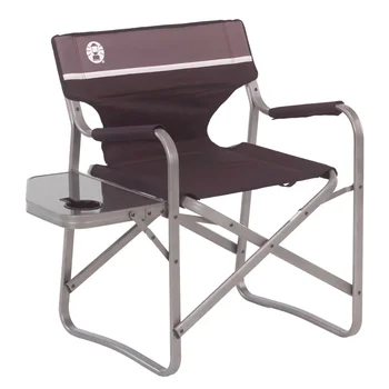 Coleman алуминиев къмпинг стол със странична маса открит стол градина | САЩ | Нов
