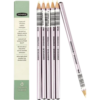 Derwent Blender и Burnisher Pencil. Моливът на блендера е мек и безцветен Горелката е твърд безцветен молив. 6бр / кутия